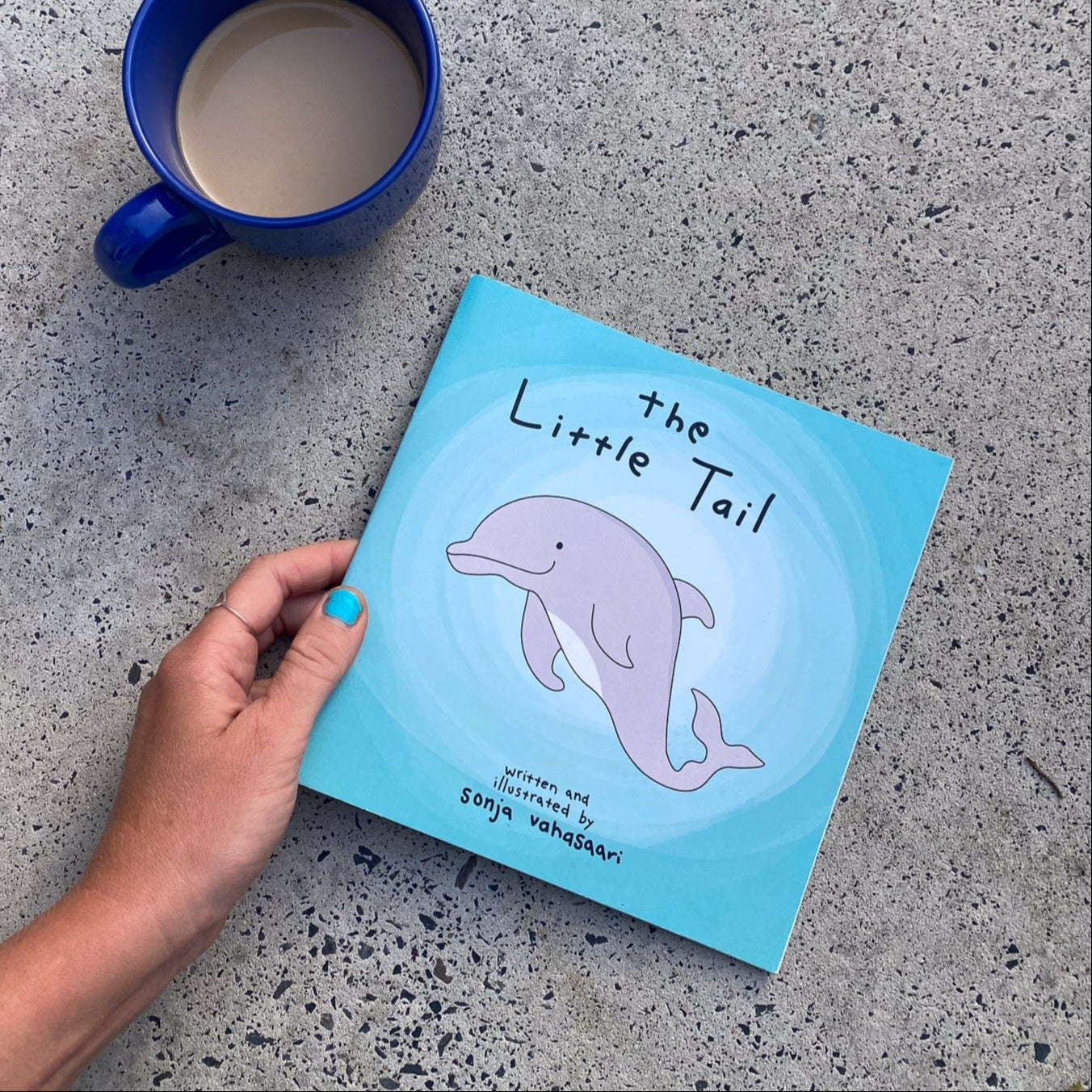 A heart-healing dolphin story for kids and grown-ups — about embracing what makes us different. Copyright Written and Illustrated Sonja Katariina Vahasaari.