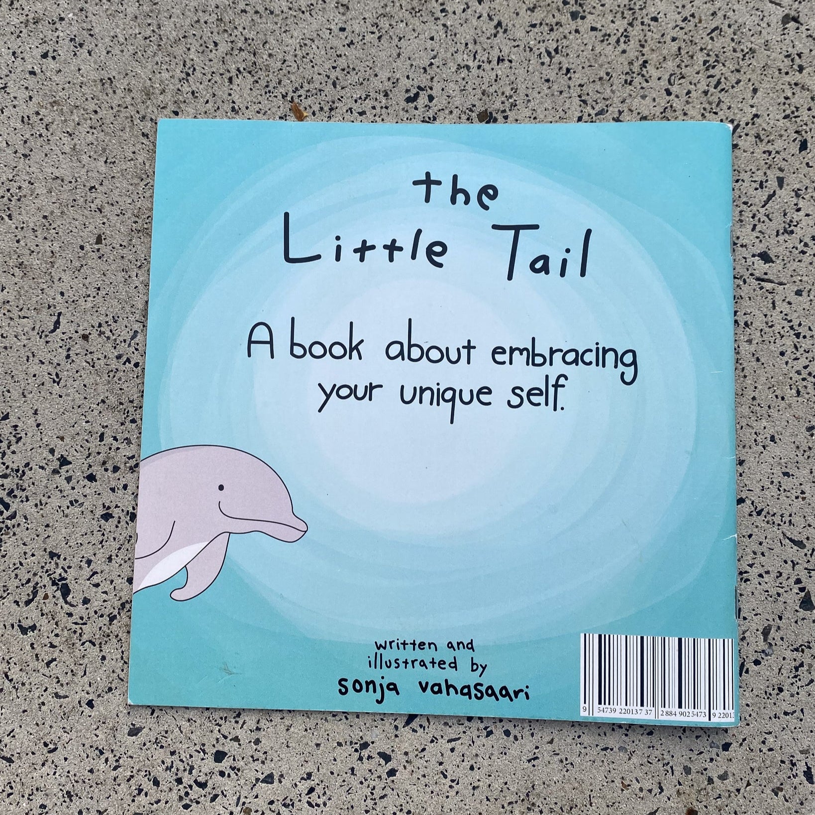 A heart-healing dolphin story for kids and grown-ups — about embracing what makes us different. Copyright Written and Illustrated Sonja Katariina Vahasaari.