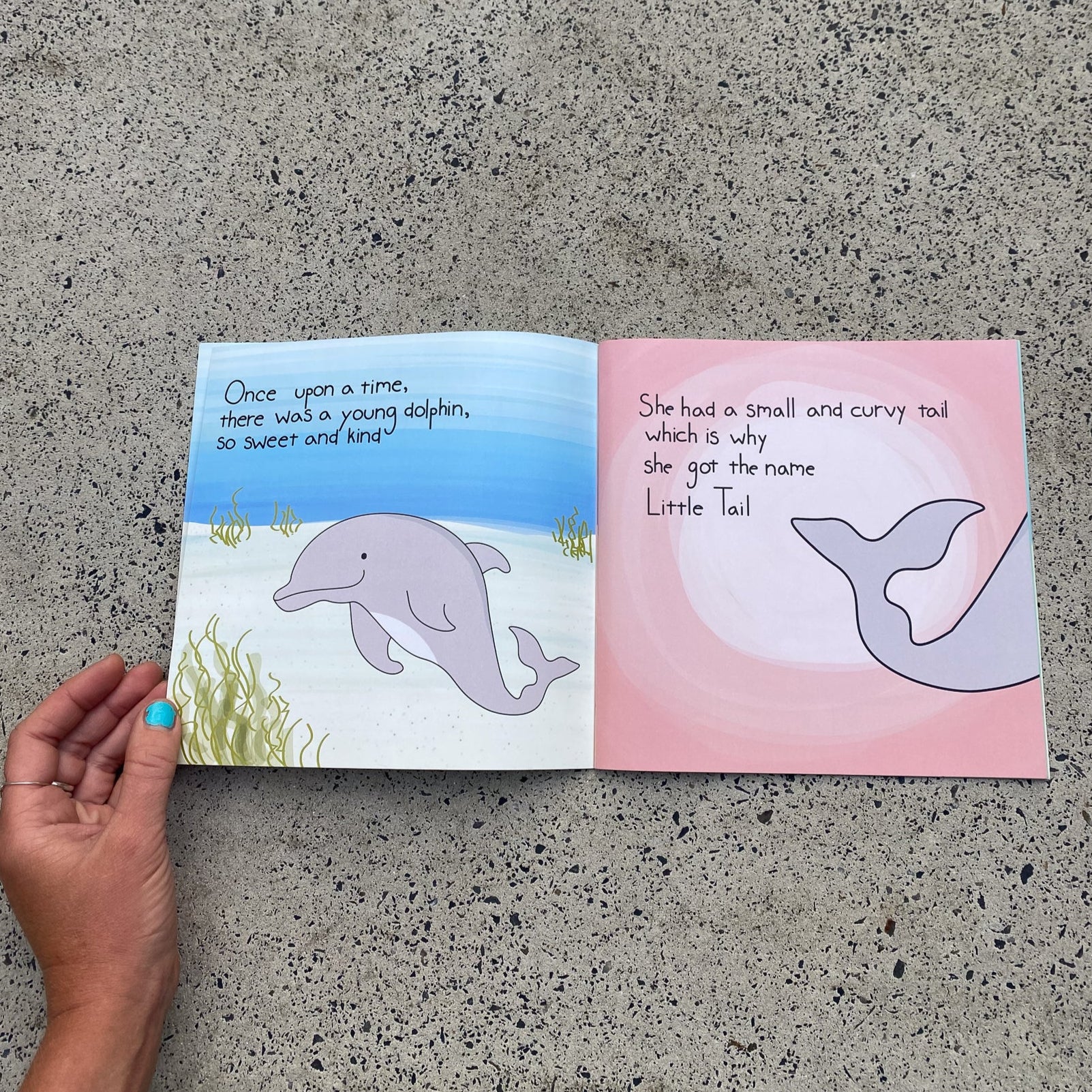 A heart-healing dolphin story for kids and grown-ups — about embracing what makes us different.